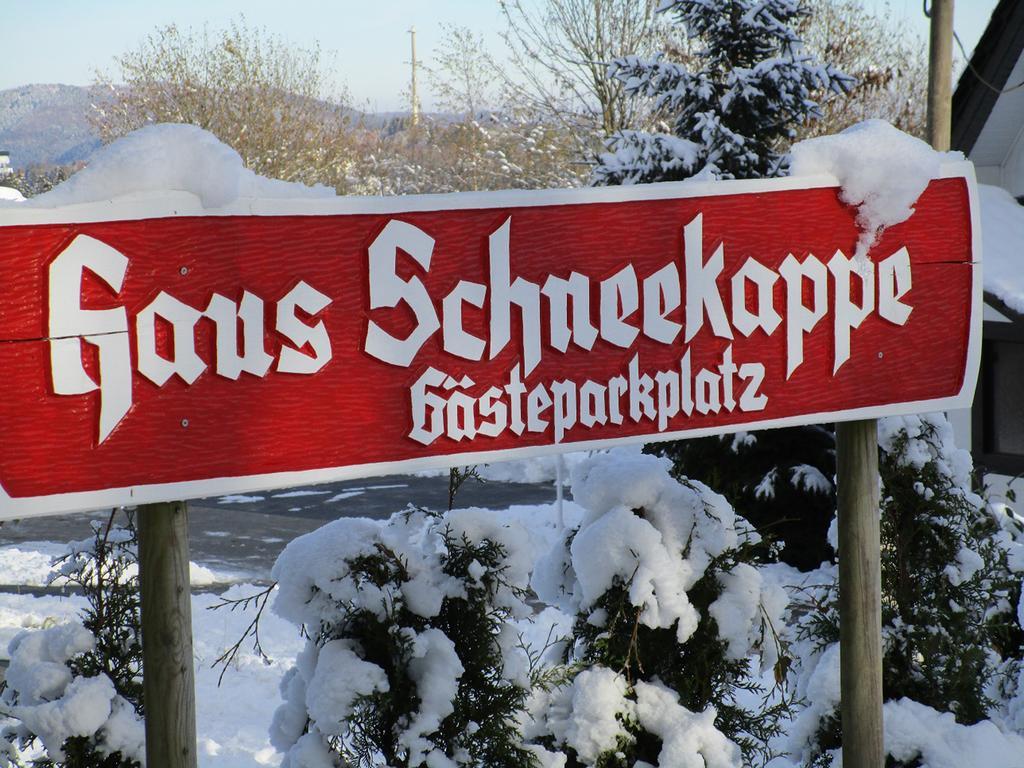 Haus Schneekappe Apartment Winterberg Exterior photo
